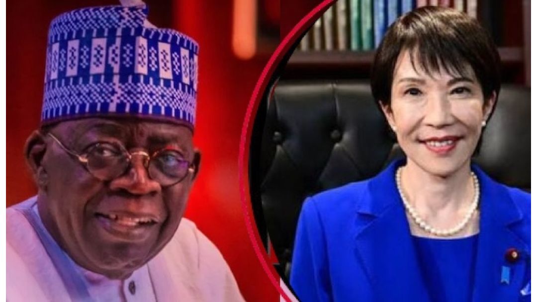 Tinubu ekele Sanae Takaichi, onye mbụ bụrụ Prime Minister nwanyị nke Japan, maka imepụta akụkọ ihe mere eme.