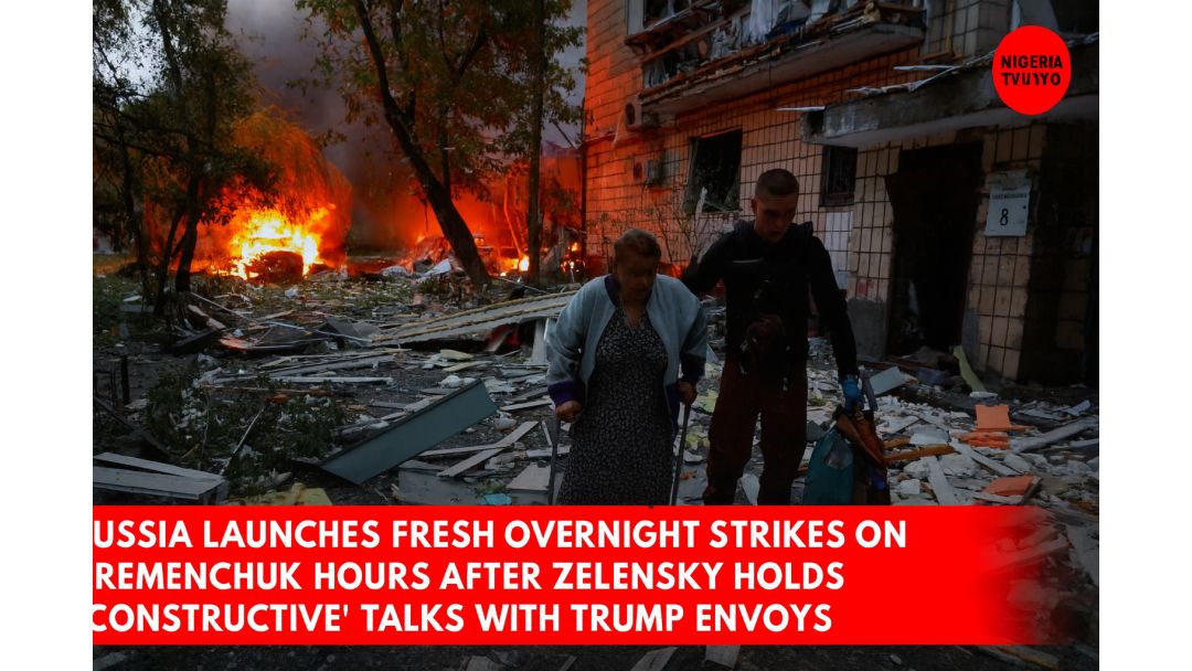 Massive Russian Strike Hits Ukrainian City As US Peace Talks Ends