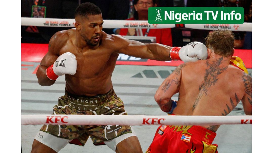 Anthony Joshua nyere Jake Paul nkuzi doro anya banyere ịgba bọksịn, mgbe o jiri mmeri siri ike kụọ ya n’ọgụ nke isii. Onye bụbu onye mmeri n’ọkwa heavyweight gosiri ahụmahụ na ike ya nke ukwuu.