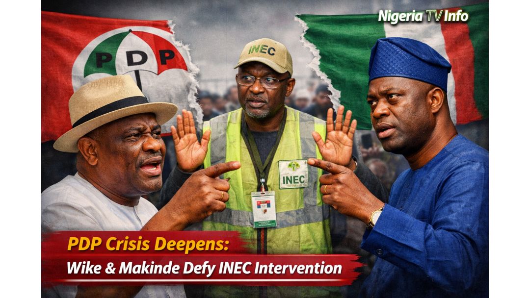 Aawọ PDP Túbọ̀ Jinlẹ̀: Wike àti Makinde Kò Ṣetan Látí Yípo, Láìka Ìdásí INEC