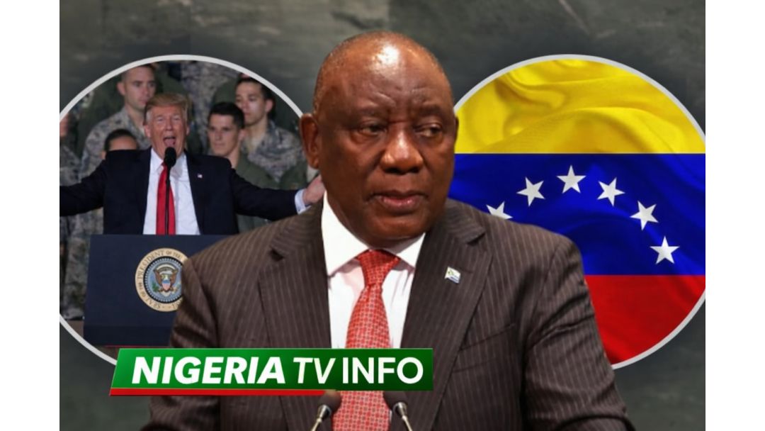 South Africa Condemns US Strike On Venezuela, Calls For Emergency UN Security Council Meetin