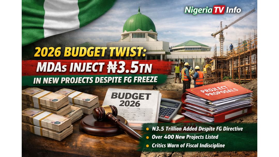 Sabon Juyi a Kasafin Kuɗin 2026: MDAs Sun Ƙara Ayyuka Masu Darajar ₦3.5trn Duk da Dakatarwar FG