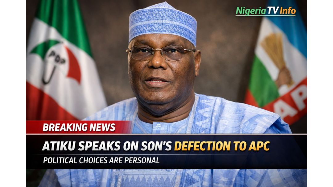 Atiku Sọ̀rọ̀ Nípa Ìyípadà Ọmọ Rẹ Sí APC