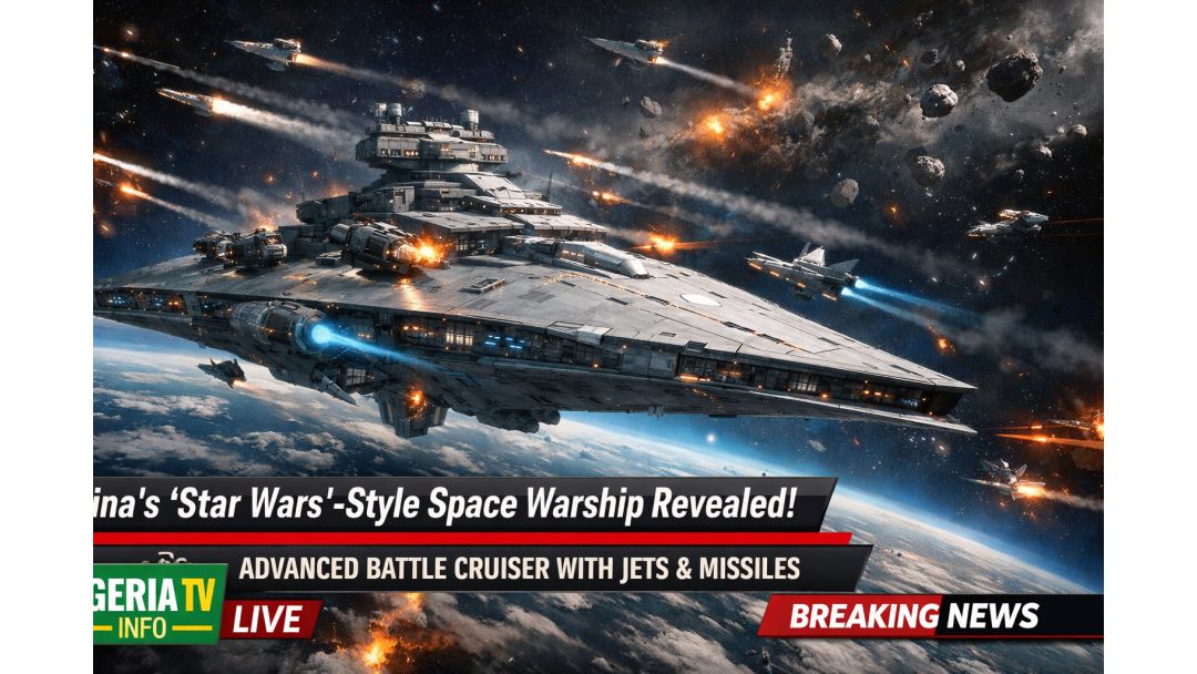 China Gosipụtara Atụmatụ Ụgbọ Agha Oghere Igwe Ụdị “Star Wars” Nwere Jeti na Mísáìlì