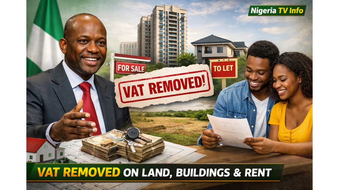 An Cire VAT Kan Fili, Gidaje Da Hayar Gida — Oyedele