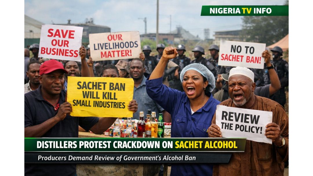 Distillers Protest FG’s Crackdown on Sachet Alcohol