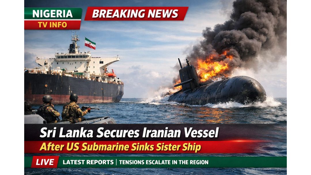 Sri Lanka Ta Kama Jirgin Ruwa Na Iran Bayan Jirgin Ruwa Na Amurka Ya Halaka ‘Sister Ship’