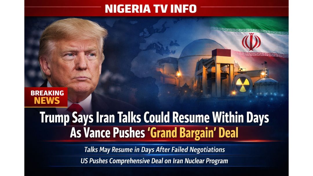 Trump Gosiri Na Mkparịta Ụka na Iran Pụrụ Ịmaliteghachi N’ime Ụbọchị Ole Na Ole Ka A Na-Akwado “Nkwekọrịta Ukwa”