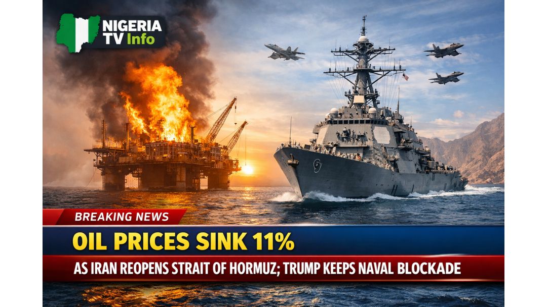 Featured image:  Oil Prices Plunge as Strait of Hormuz Reopens; US Stocks Hit Record Highs