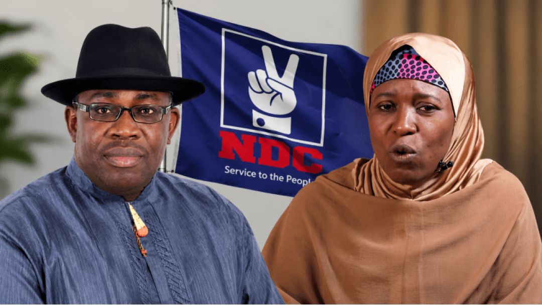 Featured image: NDC Primaries: How Aisha Yesufu rejected Reps ticket – Dickson