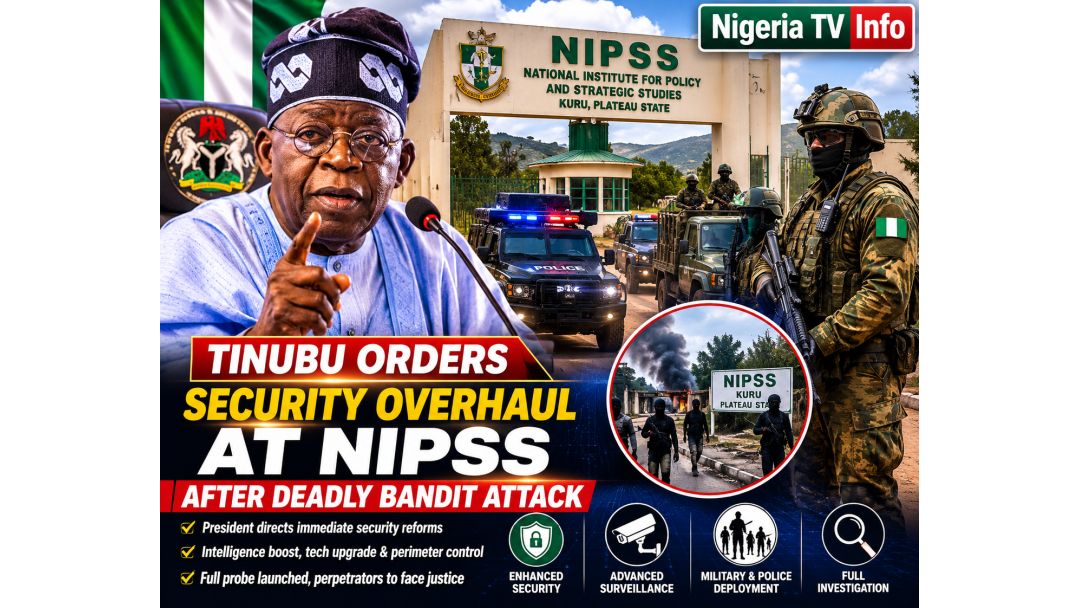 Featured image: Tinubu Orders Security Overhaul at NIPSS After Deadly Bandit Attack