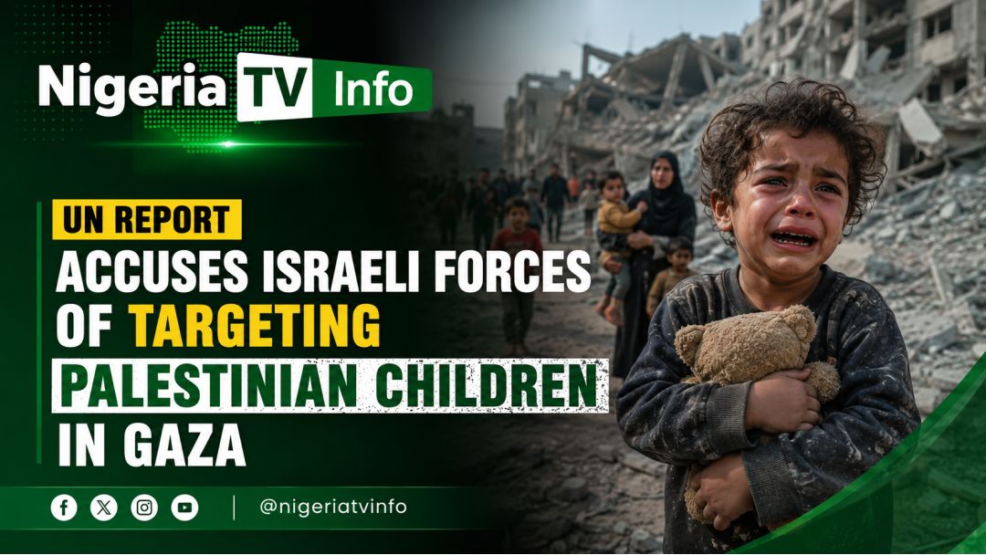Featured image: UN Report Accuses Israeli Forces Of Targeting Palestinian Children In Gaza