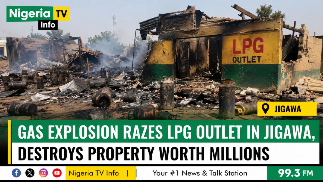 Featured image: Gas Explosion Razes LPG Outlet in Jigawa, Property Worth Millions Destroyed