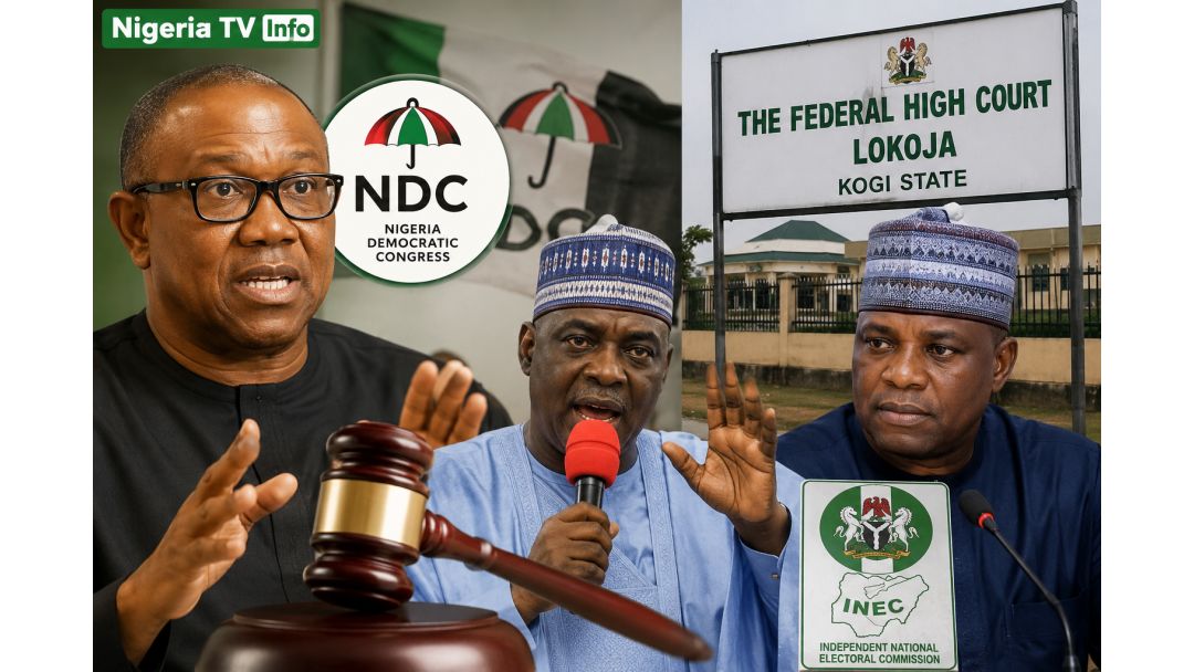 Featured image: Obi, PDP Reject NDC Deregistration, Party Heads to Appeal Court