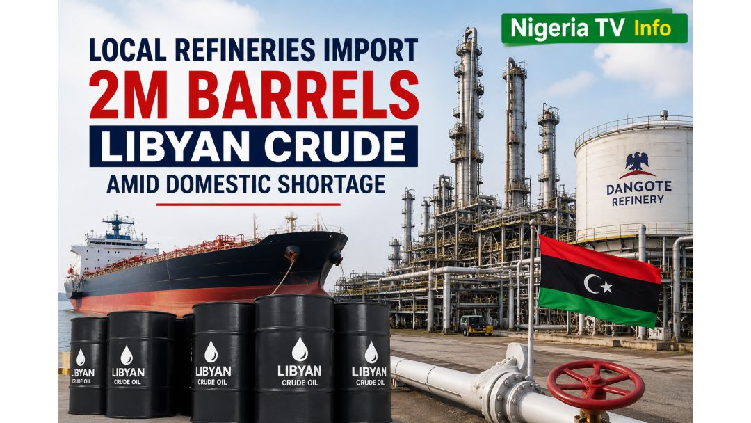 Featured image: Local Refineries Import 2 Million Barrels of Libyan Crude Amid Domestic Supply Shortage