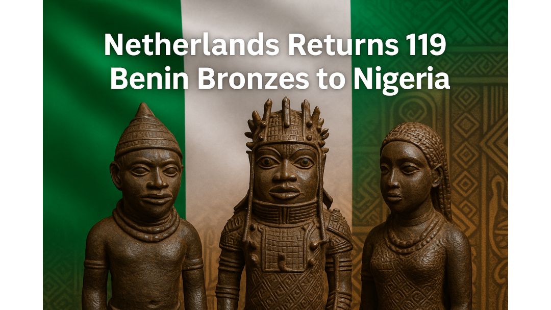 Featured image: Netherlands Weghachiri 119 Benin Bronzes Nye Nigeria
