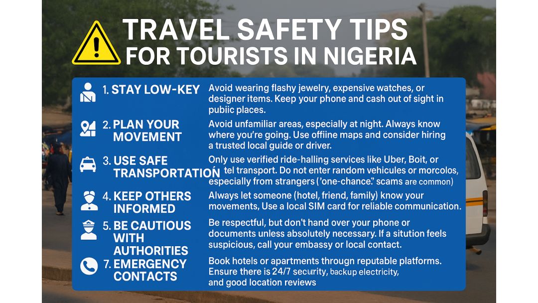 Featured image: Travel Safety Tips for Tourists in Nigeria